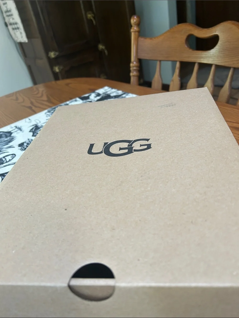 UGG Tan Suede Shearling Cuff Short Boots